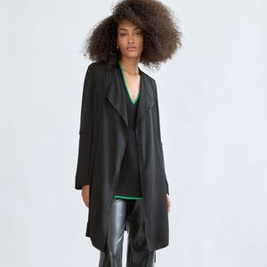 Aritzia Babaton Flowy Trench Coat